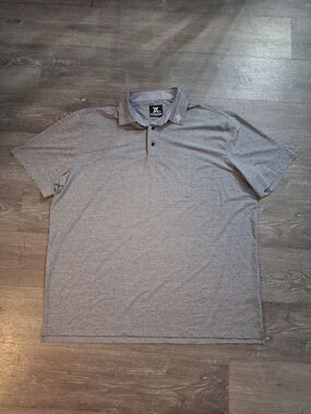 Men's Performance Polo in Heather Gray by Cutter & Buck